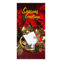 Seasons, Greetings Photo Card Template