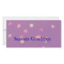 Seasons Greetings Personalized Photo Card
