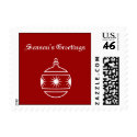Season's Greetings postage