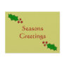 Seasons Greetings Postcard