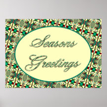 Seasons Greetings Posters