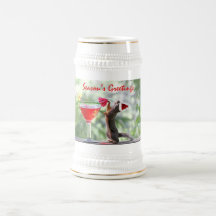 Season's Greetings Squirrel Coffee Mugs