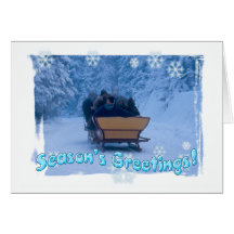 Season's Greetings! (winter) - Card