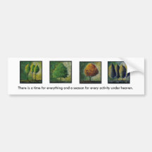 Seasons Under Heaven Bumper Sticker
