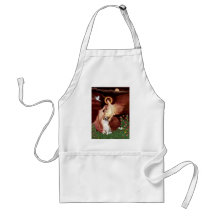 Seated Angel - American Fox Hound Aprons
