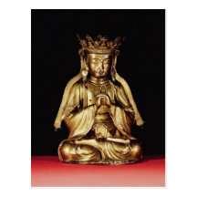 Seated Buddha Postcard