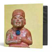 Seated figure, possibly one  earliest binders