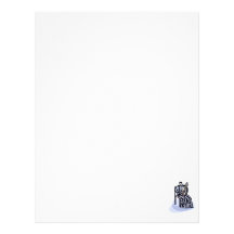 Seated Orchestral Stringed Instrument Player Graph Customized Letterhead