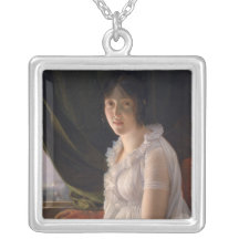Seated Portrait of Marie-Philippe-Claude Custom Jewelry