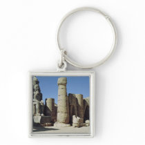 Seated statue of Ramesses II keychains