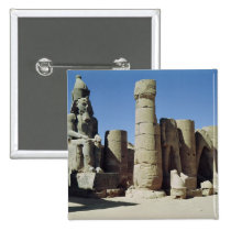 Seated statue of Ramesses II buttons