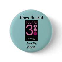 Seattle Breast Cancer 3-Day, 2008 Pinback Buttons