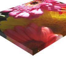 Seattle Flowers Stretched Canvas Prints