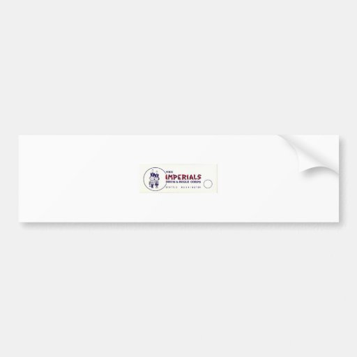 Seattle Imperials Bumper Stickers