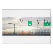 Seattle Sculpture Park glass mural Greeting Card
