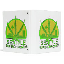Seattle Superchronics White Binder