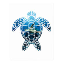 seaturtle-2 cartes postales