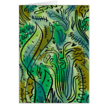 seaweed greeting cards