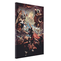 Sebastiano Ricci - Allegory of Tuscany Canvas Prints