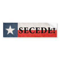 Secede! Bumper Stickers