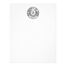 Secede Republic of Texas Personalized Letterhead