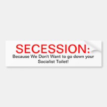 SECESSION: BUMPER STICKERS