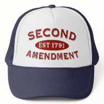 Second Amendment Est. 1791 Hats