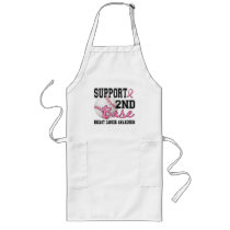 Second Base 14 Breast Cancer Apron