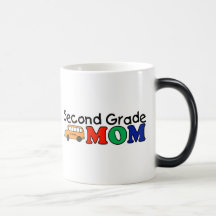 Second Grade Mom Coffee Mugs