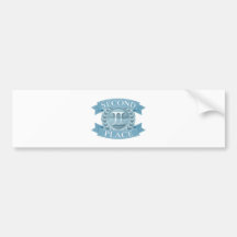Second place silver medal bumper stickers