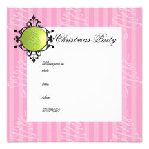 Secousse élégante de Noël Invitation Personnalisable