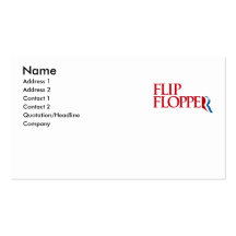 Secousse Flopper Cartes De Visite Professionnelles