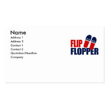 Secousse Flopper Romney Cartes De Visite Personnelles
