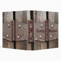 Secret Family Recipes 3 Ring Binder
