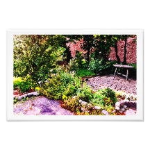 Secret Garden in Cambridge Photo Art