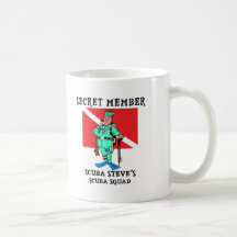 Secret Member SCUBA Steve Mug