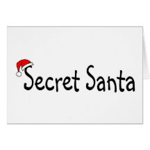 Secret Santa Greeting Card