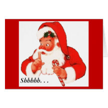 Secret Santa Greeting Cards