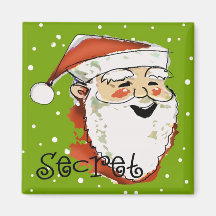 Secret Santa Magnet