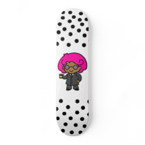 Secret Service Girl Custom Skateboard