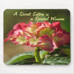 Secret Sister Hydrangea Mousepad- customize