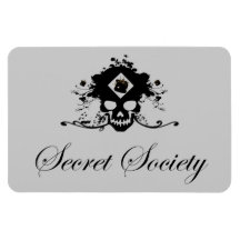Secret society - rectangular magnets