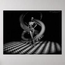 Secret witness, art poster modern print