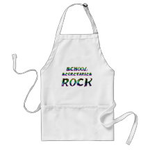 SECRÉTAIRES ROCK D'ÉCOLE TABLIER
