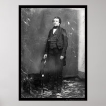 Secretary Alexander Stuart Daguerreotye 1846 Posters