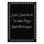 Secrets, Secrets Surprise Party Invite