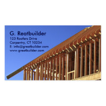 Section of framing business card templates