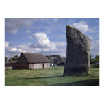 Section of the pre-historic stone circle at Avenbr Custom Invites