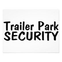 Sécurité de terrain de caravaning faire-parts