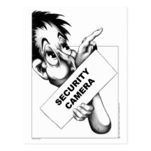Security Camera Post Card